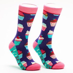 Hey Cupcakes Crew Socks
